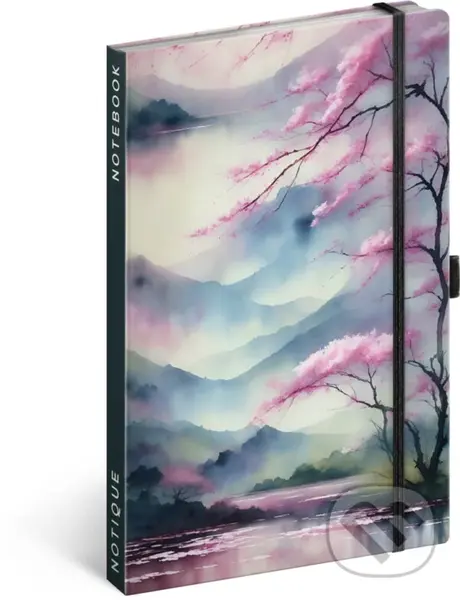NOTIQUE Notes Sakura (linajkovaný),NOTIQUE Notes Sakura (linajkovaný)