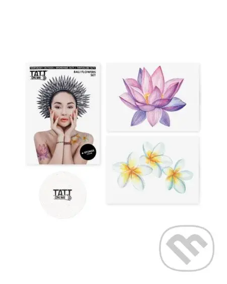 TATTonMe Tetovačky pre ženy Bali kvety sada