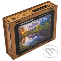 Jazero M (Unidragon drevené puzzle) - puzzle z kategorie Přírodní scenérie