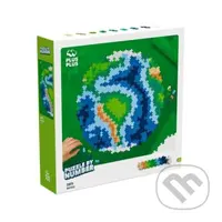 Země (Plus-Plus stavebnice Skládej podle čísel) - puzzle z kategorie 500 - 1000 dílků