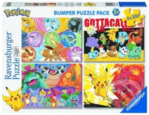 Pokémon - puzzle z kategorie 15 - 60 dílků