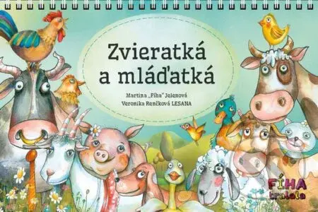 Zvieratká a mláďatká (Interaktívna kniha pre detičky) - kniha z kategorie Pro děti