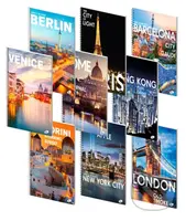 Poznámkový blok - Světové metropole, A4 (mix 9 motivů)