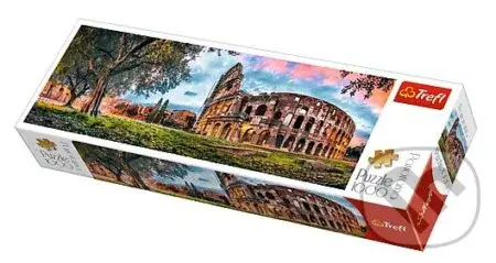 Panorama Puzzle Colosseum - puzzle z kategorie Města a stavby