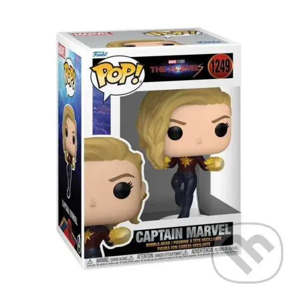 Funko POP: The Marvels - Captain Marvel,Funko POP: The Marvels - Captain Marvel