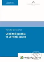 Osobitné konania vo verejnej správe - Branislav Cepek, Lilla Garayová, Žaneta Surmajová - kniha z kategorie Vysoké školy