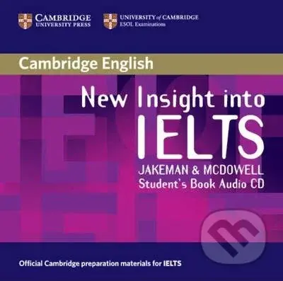 New Insight into IELTS (Student's Book Audio CD) - Vanessa Jakeman, Clare McDowell - kniha z kategorie Jazykové učebnice a slovníky