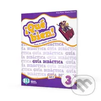 Qué bien! 3: Guía didáctica + 2 CD audio + DVD Cuentos en musical - kniha z kategorie Jazykové učebnice a slovníky