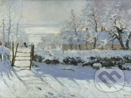 Claude Monet - The Magpie, 1869 - puzzle z kategorie Umělecké