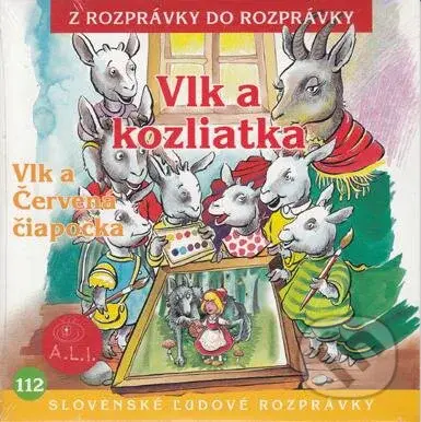 Vlk a kozliatka, Vlk a Červená čiapočka - Dušan Brindza - audiokniha z kategorie Pohádky