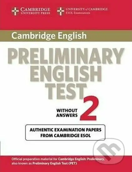 Cambridge Preliminary English Test 2 Student´s Book - kniha z kategorie Jazykové učebnice a slovníky
