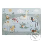 Vkladacie puzzle so zvukom Husa - hra z kategorie Naučné puzzle