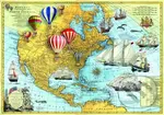North America - puzzle z kategorie Umělecké