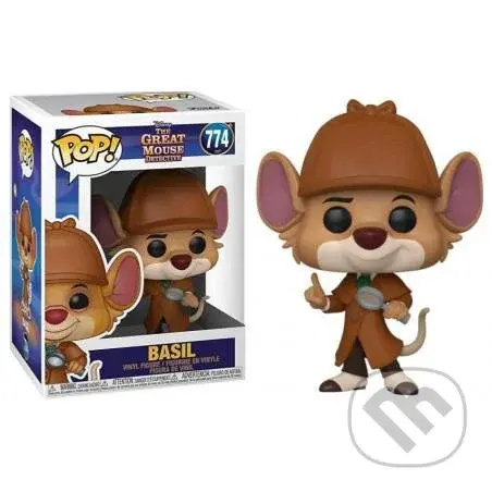 Funko POP Disney: Great Mouse Detective - Basil,Funko POP Disney: Great Mouse Detective - Basil
