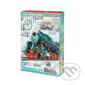 Box na sešity A5: Train