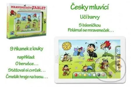 Mravenečkův tablet se zvukem - hra z kategorie Vzdělávací hry