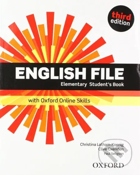 New English File - Elementary - Student's Book (With Oxford Online Skills - Third Edition) - kniha z kategorie Jazykové učebnice a slovníky