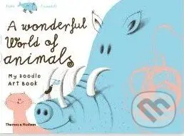 A Wonderful World of Animals (My Doodle Art Book) - kniha z kategorie Cizí jazyky