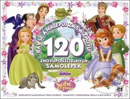 Sofie první: Bav se a nalepuj zas a znovu! (120 znovupoužitelných samolepek) - kniha z kategorie Samolepky