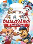 Omalovánky se samolepkami  - Tlapková patrola - kniha z kategorie Omalovánky