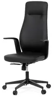 AUTRONIC Kancelářské křeslo KA-T8325 BK, černá eko kůže