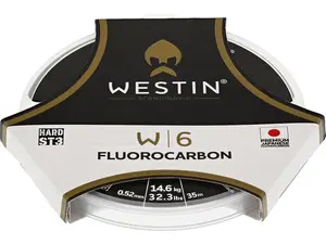 Westin fluorocarbon w6 st3 clear - 35 m 0,52 mm 16,4 kg
