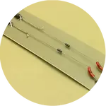 One more cast hotové náväzce meta terminal tackle all-in-1 rig braid solid bag 2 ks - veľkosť 4