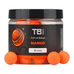 Tb baits plávajúce boilie pop-up mango + nhdc 65 g - 16 mm