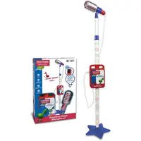 Mikrofón stojací so svetelnými efektmi