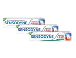 SENSODYNE Sens&Gum Zubní pasta jemně mátová 3 x 75 ml