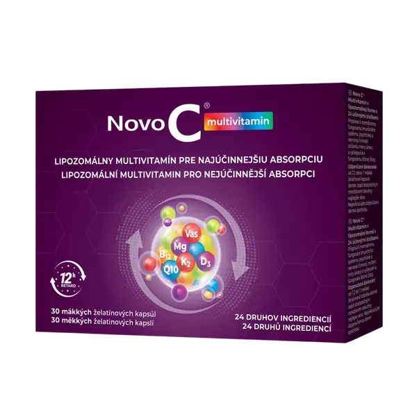 NOVO C  Multivitamín lipozomální 30 kapslí