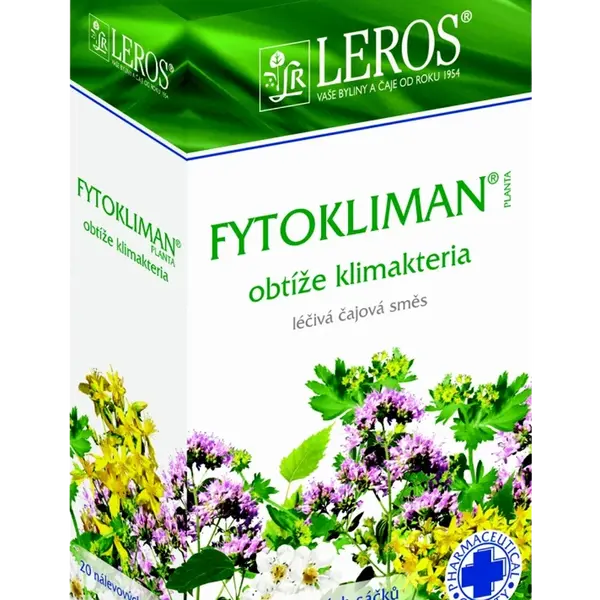 LEROS Fytokliman Planta perorální léčivý čaj sáčky 20 ks