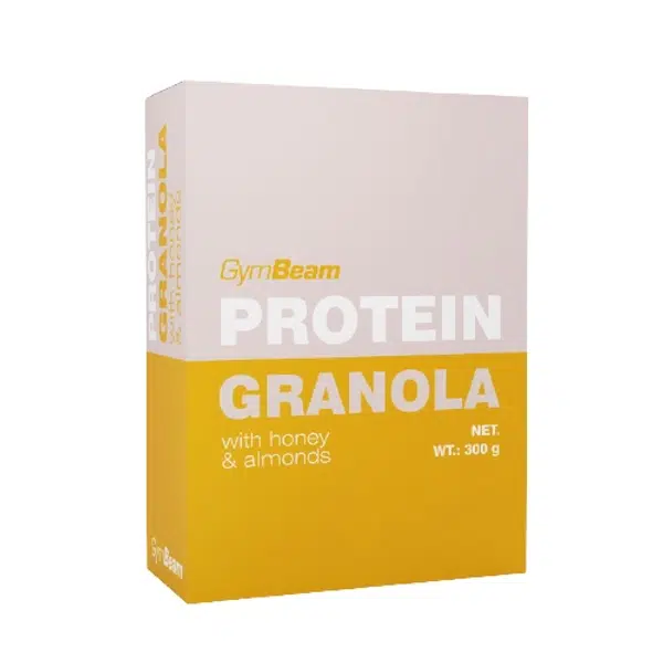 GYMBEAM Proteinová granola s medem a mandlemi 300 g