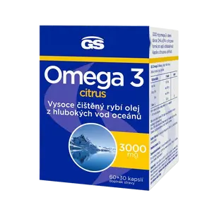 GS Omega 3 citrus 90 ks