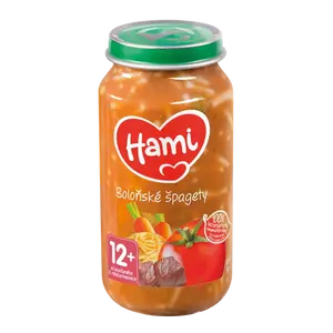 HAMI masozeleninový příkrm Boloňské špagety, 12+ 250 g