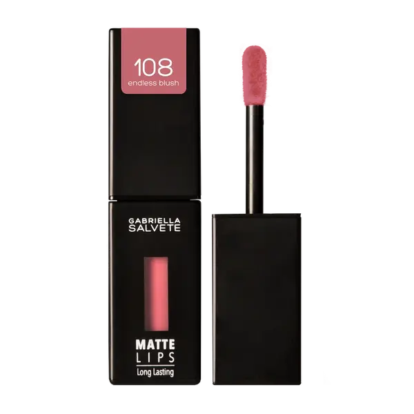 GABRIELLA SALVETE Matte Lips long lasting odstín 108, 4.5 ml