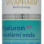 VIVAPHARM Micelární voda s kyselinou hyaluronovou 200 ml
