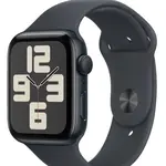 APPLE Watch SE (2024) 44mm Temně inkoustový hliník s inkoustovým sportovním řemínkem M/L