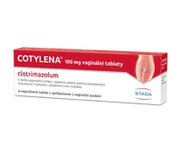 COTYLENA 6 neobalených tablet k léčbě kvasinkových a plísňových infekcí pochvy