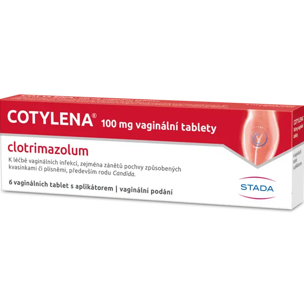 COTYLENA 100mg vaginální tablety 6 ks
