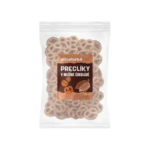ALLNATURE Preclíky v mléčné čokoládě 500 g