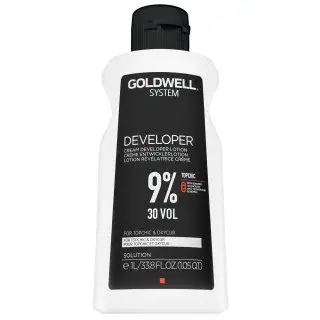 Goldwell System Cream Developer Lotion vyvíjecí emulze pro všechny typy vlasů 9% 30 Vol. 1000 ml