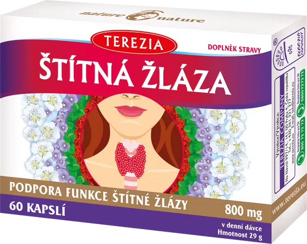 TEREZIA Štítná žláza 60 kapslí