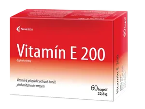NOVENTIS Vitamín E 200 60 kapslí