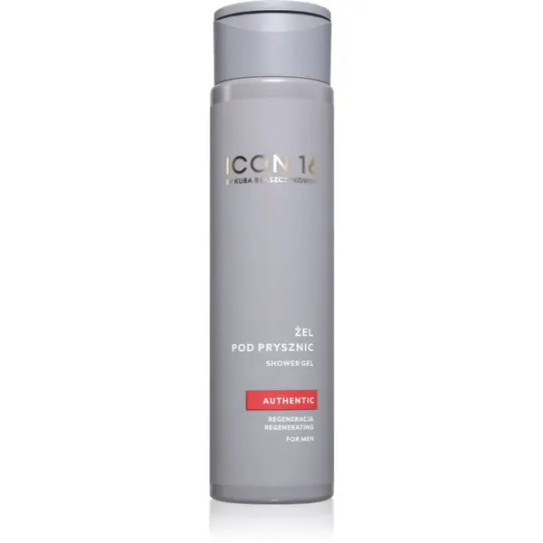 beBIO ICON16 Authentic regeneračný sprchový gél pre mužov 300 ml