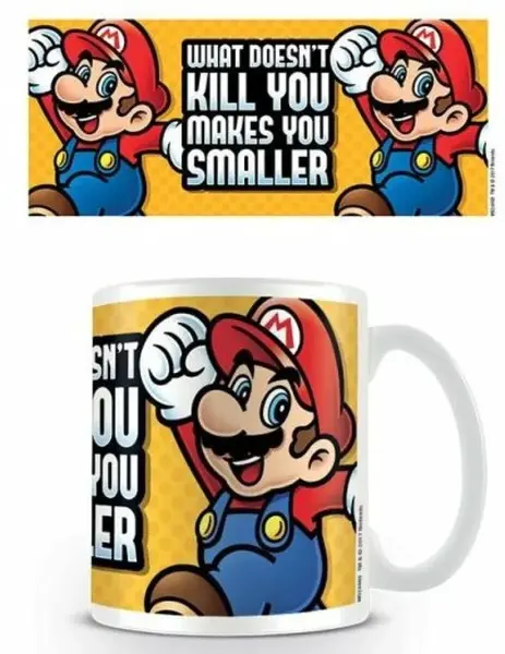 Hrnek Super Mario - Makes you smaller 315 ml (poškozené)