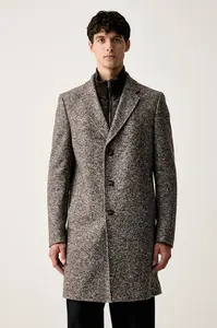 BOSS  kabát pánský s příměsí vlny C-Hyde-J-Bib-Pad-264