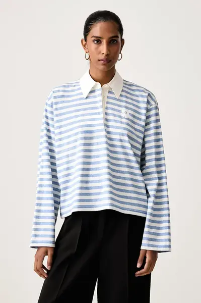 Marimekko  tričko s dlouhým rukávem dámské bavlněné