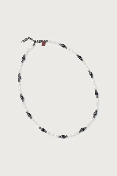 HUGO  řetízek pánský E-SHELLBEADS3-NEC