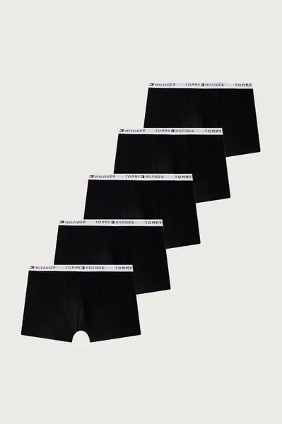 Tommy Hilfiger  přiléhavé boxerky dětské bavlněné s elastanem 5-pack